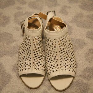 Franco Sarto Women's High Heal Sandals, Size 9, White